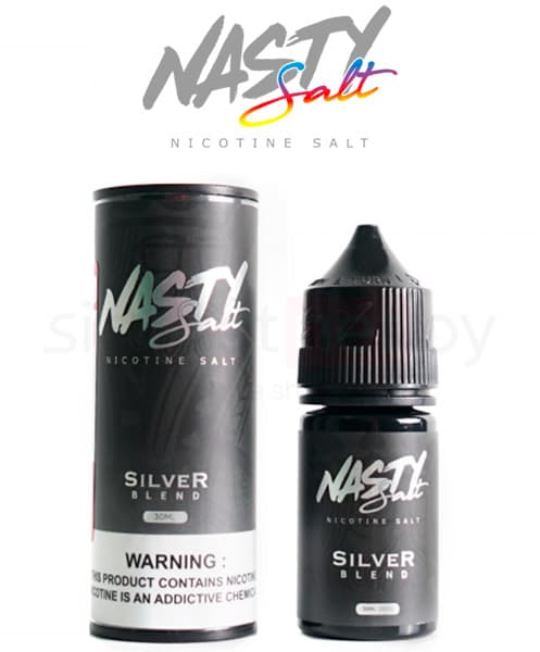 Жидкость Nasty Juice SALT - Vanilla Tobacco SILVER ( Ванильный Табак ) 30 мл ( 20 мг )