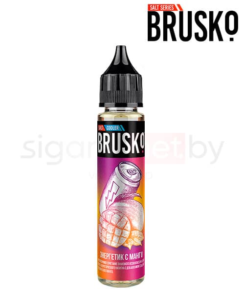 Жидкость Brusko SALT - Энергетик с Манго 30 мл ( 50 мг ) 2 ultra