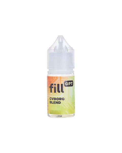Манго Банан – Жидкость fill GPT Cyborg Blend 25 мл ( 15 ± 3 мг )