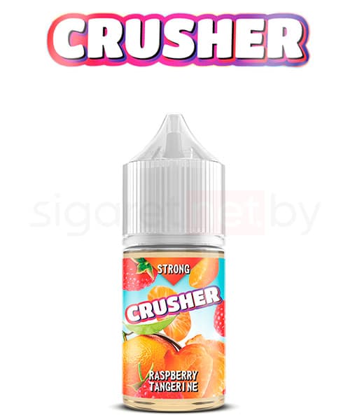 Жидкость Crusher SALT - Raspberry Tangerine ( Яркий Микс Малины и Мандарина ) 30 мл ( 20 мг ) STRONG