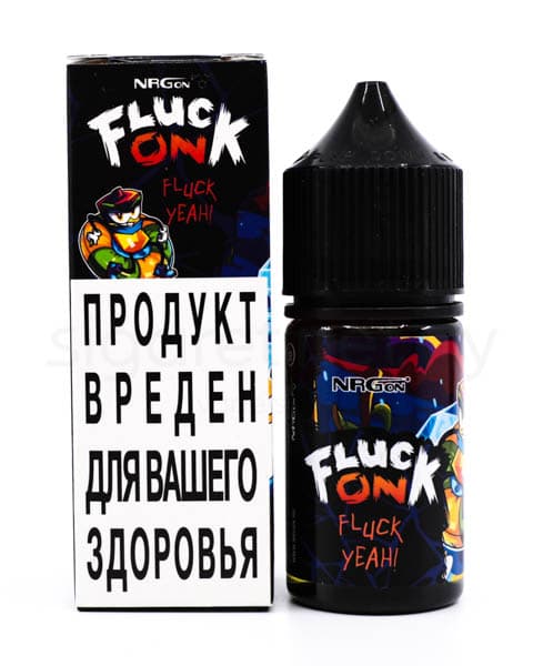 Жидкость Fluck On - Fluck Yeah 30 мл ( 17 ± 3 мг ) ( Ледяной Грейпфрут Ананас Киви )