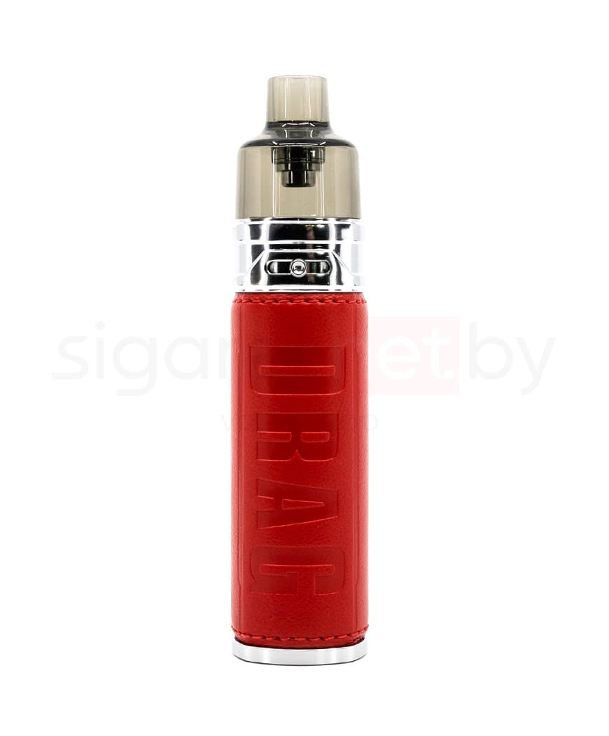 Стартовый комплект VOOPOO DRAG S 60W VW Pod - 4,5 мл 2500 mAh ( Серебристо - Красный )