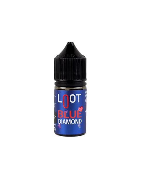 Жидкость Loot SALT - Blue Diamond 25 мл ( 15 ± 3 мг ) ( Смородина Малина )
