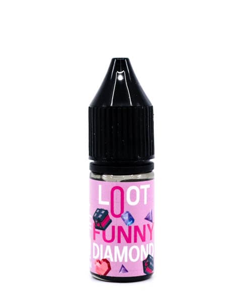 Жидкость Loot SALT - Funny Diamond 10 мл ( 15 ± 3 мг ) ( Малина )