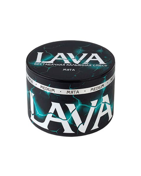 Бестабачная кальянная смесь LAVA - Мята 50 гр. ( MEDIUM )