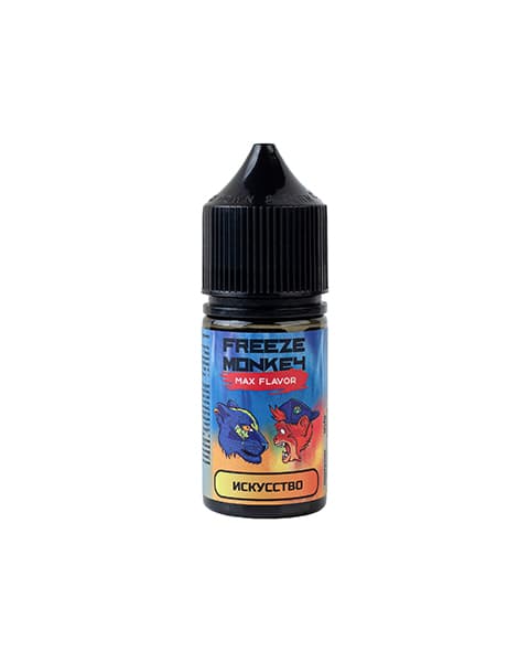 Персик – Жидкость Freeze Monkey MAX FLAVOR SALT Искусство 25 мл ( 15 ± 3 мг )