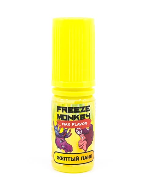 Жидкость Freeze Monkey MAX FLAVOR SALT - Желтый Панк 10 мл ( 15 ± 3 мг ) ( Ананас )