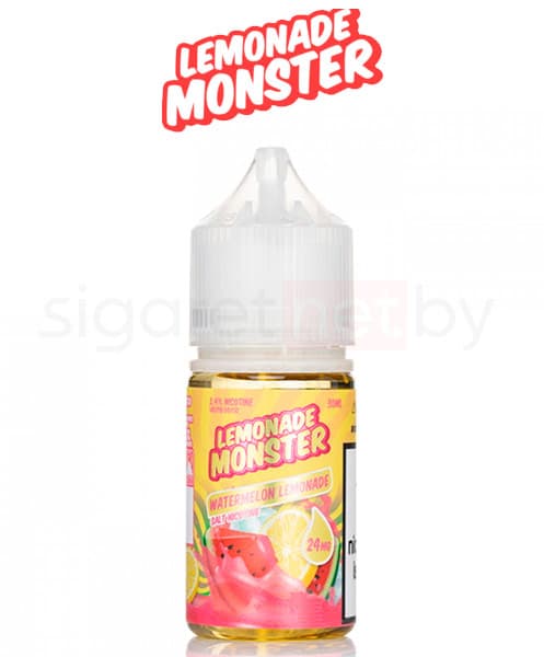 Жидкость Lemonade Monster SALT - Watermelon ( Арбузный Лимонад ) 30 мл ( 20 мг )