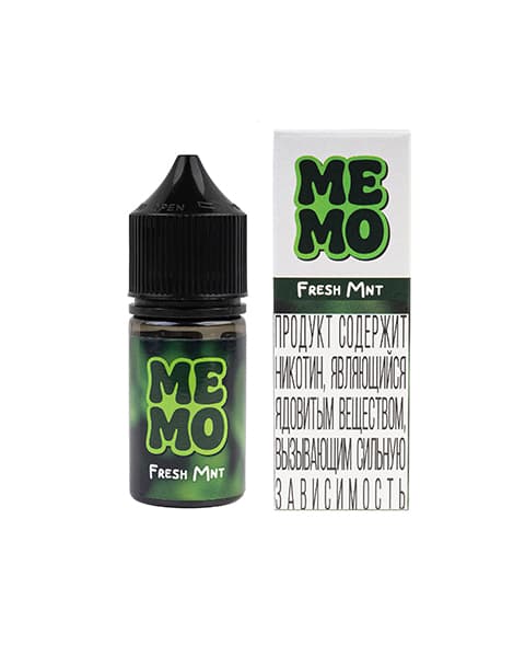 Мятный Рондо – Жидкость MEMO Fresh Mnt 25 мл ( 17 ± 3 мг )