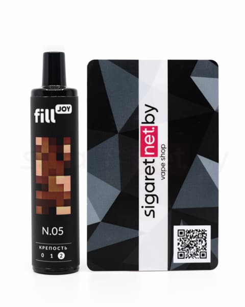 Электронная система курения ( одноразовая ) fill JOY 500 - 400 mAh - Ванильная Кола ( N05 ) ( 2 мл. Крепость 17 ± 3 мг\ мл )