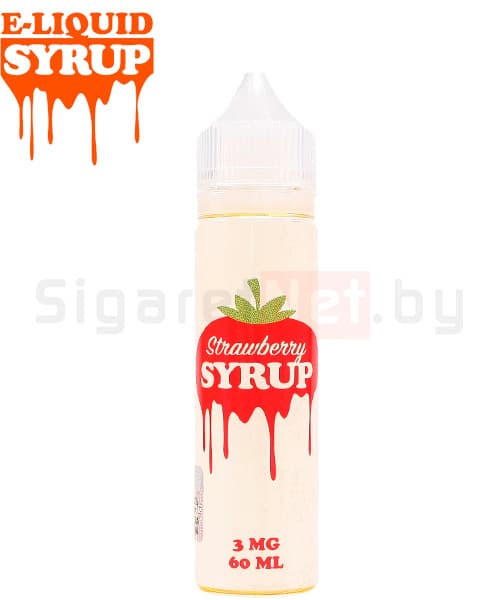 SYRUP "Strawberry" пластик 60 мл (3)