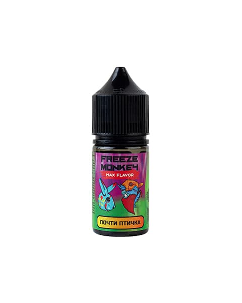 Киви – Жидкость Freeze Monkey MAX FLAVOR SALT Почти Птичка 25 мл ( 15 ± 3 мг )