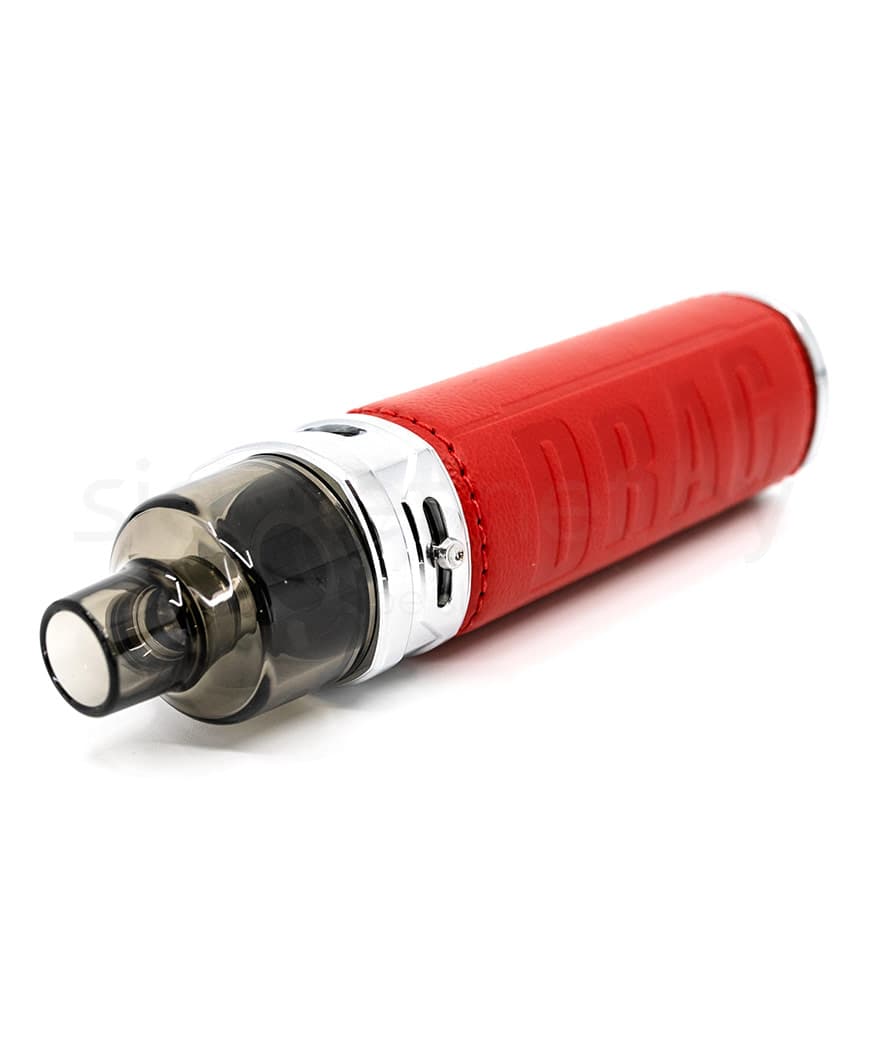 Стартовый комплект VOOPOO DRAG S 60W VW Pod - 4,5 мл 2500 mAh ( Серебристо - Красный )