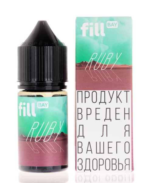 Жидкость fill BAY - Ruby ( Арбузный Фреш с Мятой ) 25 мл ( 15 ± 3 мг )