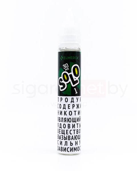 Жидкость ElMerck Solo - Абсент 30 мл ( 6 мг )