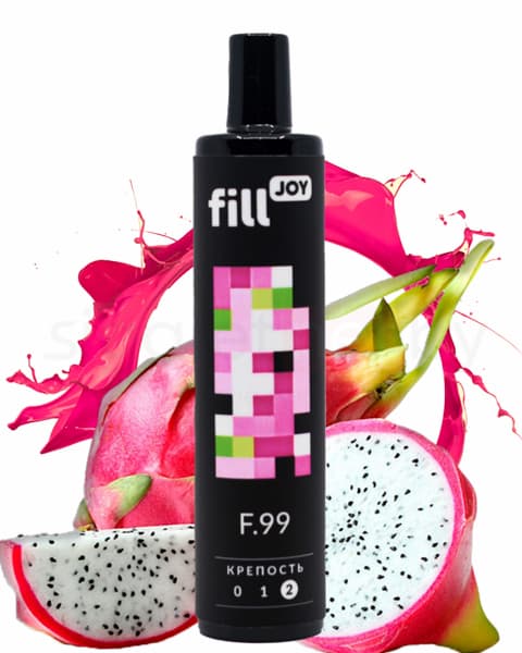 Электронная система курения ( одноразовая ) fill JOY 500 - 400 mAh - Драгон Фрут ( F99 ) ( 2 мл. Крепость 17 ± 3 мг\ мл )
