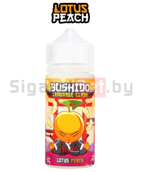 BUSHIDO Lemonade clash "Lotus Peach" (100 мл) (2,5)