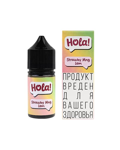 Клубника Манго Лемонграсс – Жидкость HOLA Strawby Mng Lem 25 мл ( 17 ± 3 мг )