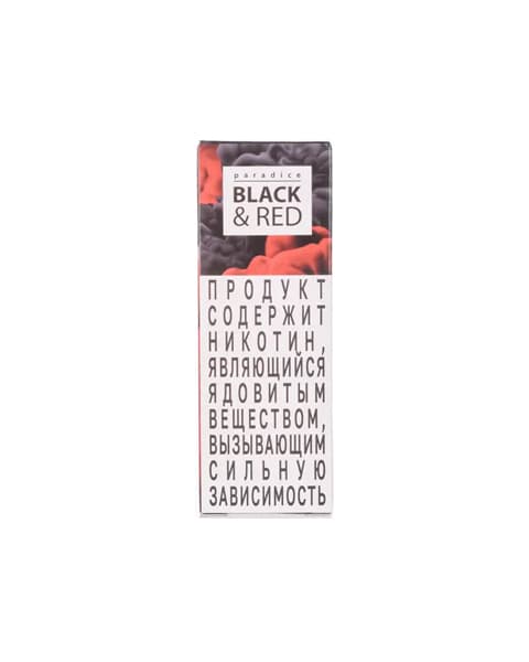 Жидкость Paradise - Black and Red 25 мл ( 17 ± 3 мг ) ( Черная Смородина Виноград )