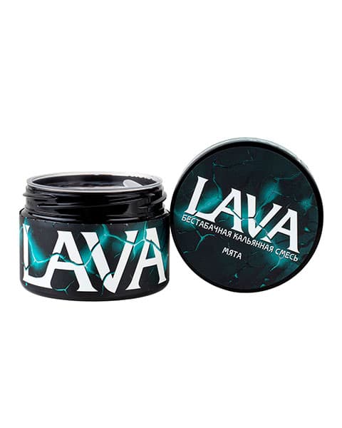 Бестабачная кальянная смесь LAVA - Мята 50 гр. ( MEDIUM )