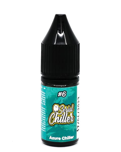 Жидкость Serial Chiller - #6 Лазурный Чиллер 10 мл ( 15 ± 3 мг ) ( Мятный Лимонад с Лимоном и Лаймом )