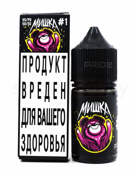 Жидкость МИШКА #1 30 мл ( 17 ± 3 мг ) ( Чай Смородина Лимон )