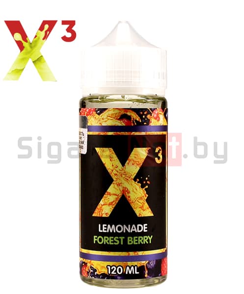 X-3 Lemonade - Forest Berry, 120 мл (3 мг)