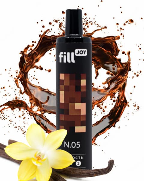 Электронная система курения ( одноразовая ) fill JOY 500 - 400 mAh - Ванильная Кола ( N05 ) ( 2 мл. Крепость 17 ± 3 мг\ мл )