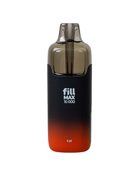 Одноразка fill MAX 10000 - 650 mAh - Мандарин ( F21 ) ( 10 мл. Крепость 17 ± 3 мг\ мл )