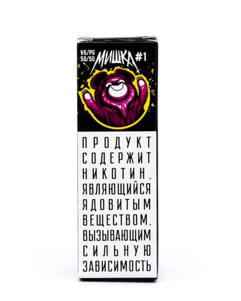 Жидкость МИШКА #1 10 мл ( 17 ± 3 мг ) ( Чай Смородина Лимон )