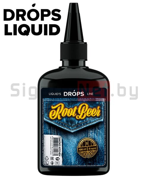 Жидкость SK DROPS, Root Beer ( Рут Бир ) (100 мл 3 мг)