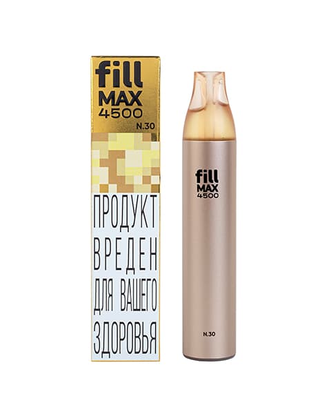 Одноразка fill MAX 4500 - Имбирный Чай ( N30 ) ( 4.4 мл. Крепость 17 ± 3 мг\ мл )
