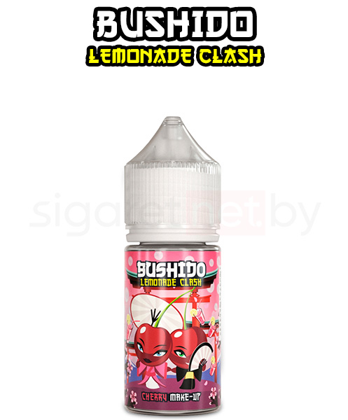 Жидкость для вейпа Bushido Lemonade Clash Salt - Cherry Make-Up