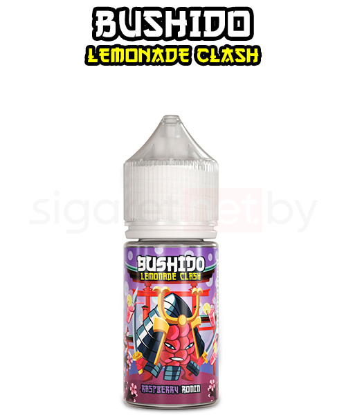 Жидкость для вейпа Bushido Lemonade Clash Salt - Raspberry Ronin