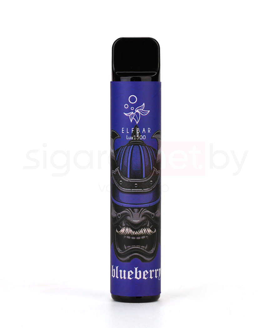 Одноразовая электронная сигарета Elf Bar Lux 1500 Черника (50 мг) (1500 затяжек)