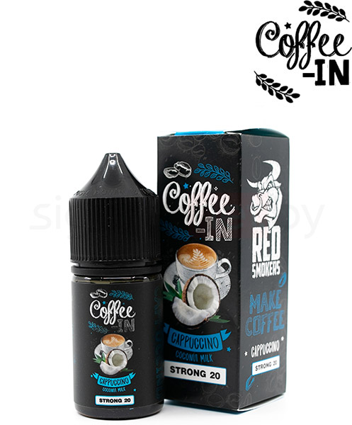 Жидкость для вейпа Red Smokers Coffee-In Strong - Cappuccino Coconut Milk