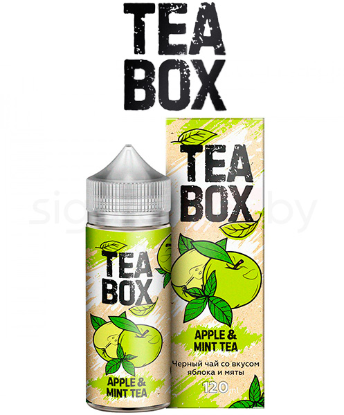 Жидкость для вейпа Tea Box - Apple and Mint Tea