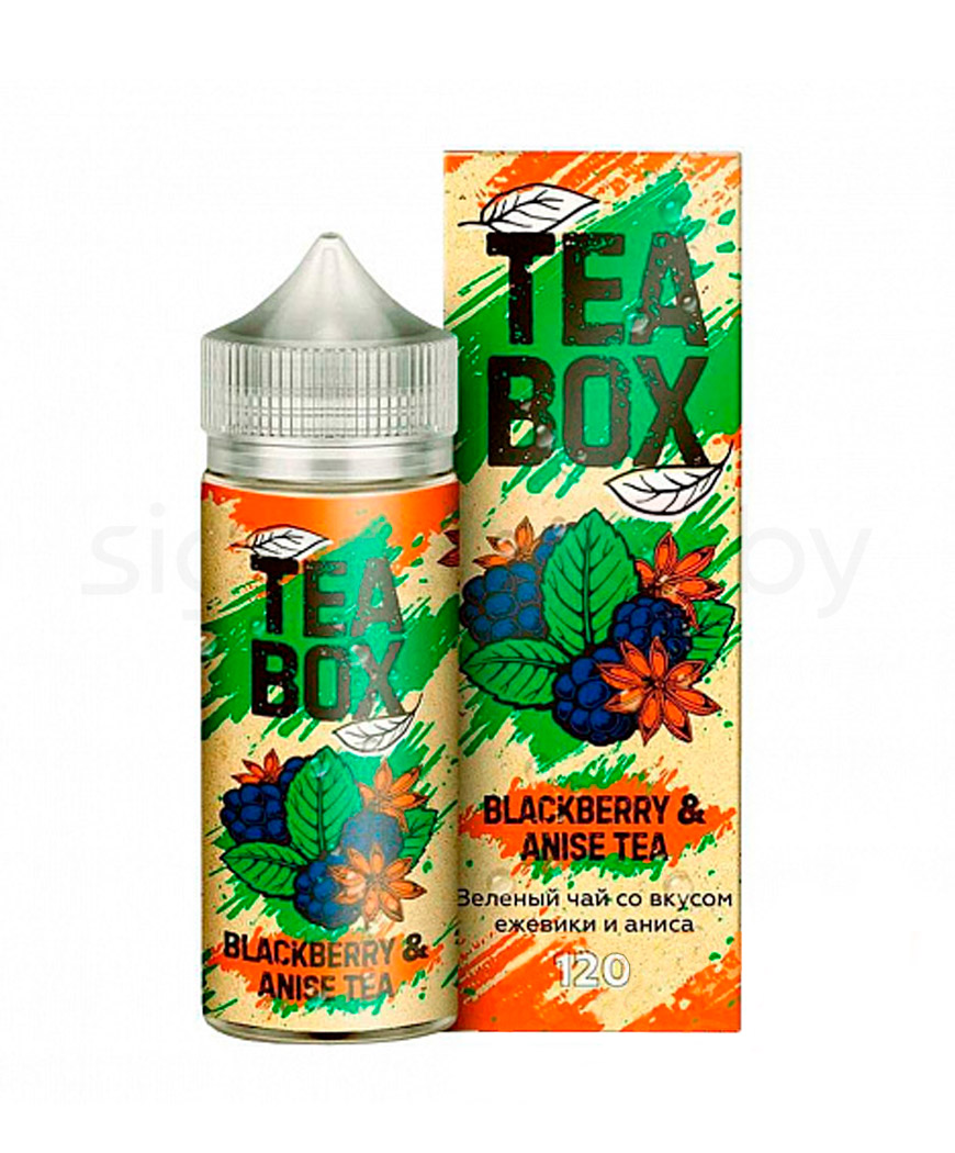 Жидкость для вейпа Tea Box - Blackberry Anise
