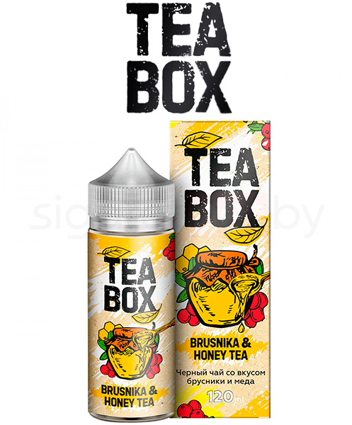 Жидкость для вейпа Tea Box - Brusnika and Honey Tea