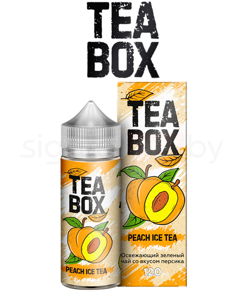 Жидкость для вейпа Tea Box - Peach Ice Tea