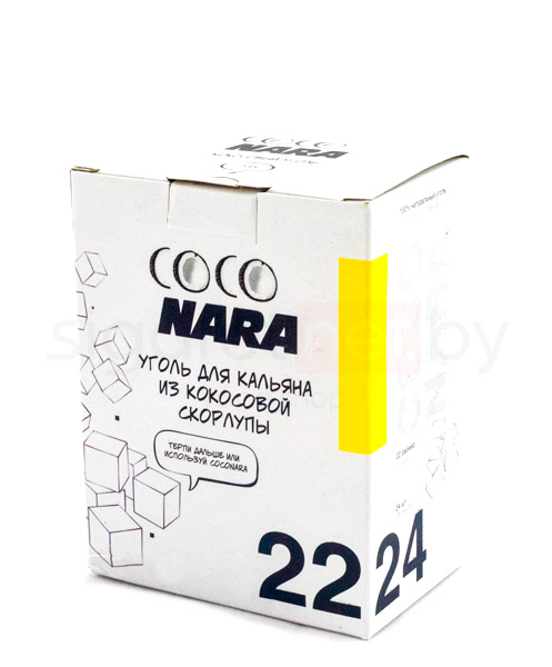 Уголь для кальяна Coco Nara (24 кубика)
