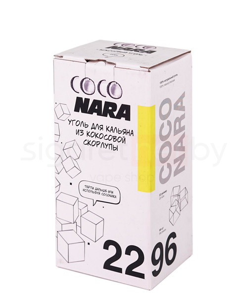 Уголь для кальяна Coco Nara (96 кубиков)