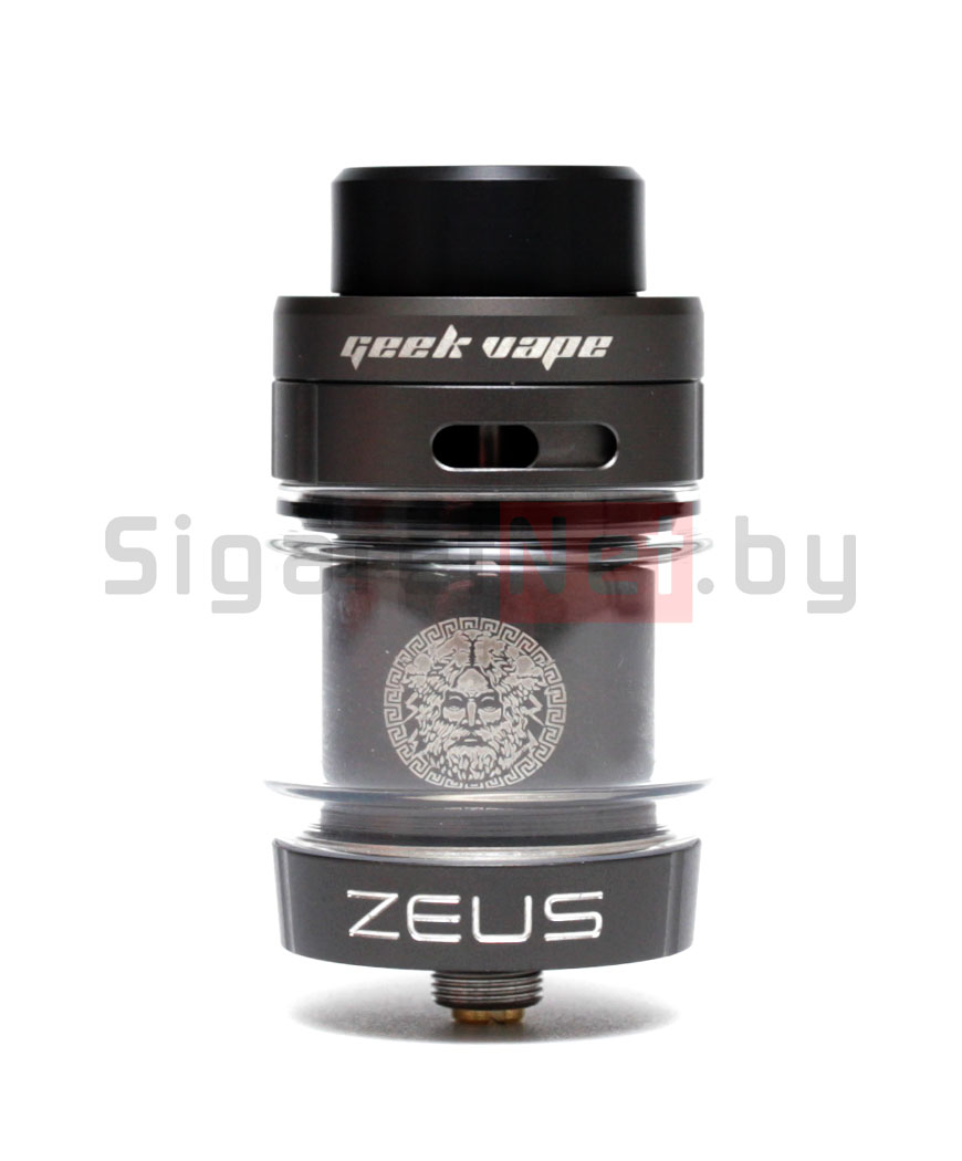 Клиромайзер GeekVape Zeus Dual RTA - 4 мл, (Темно - Серый)