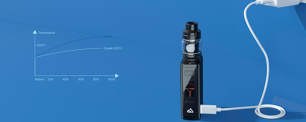 geekvape obelisk 120 charging 2