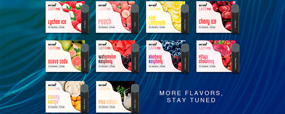 smoant ant bar lafu flavors