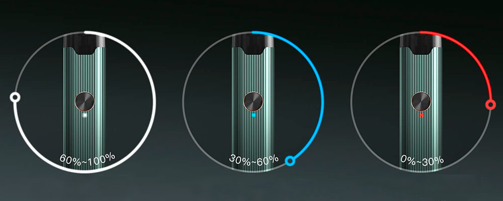 smoant veer battery indicator