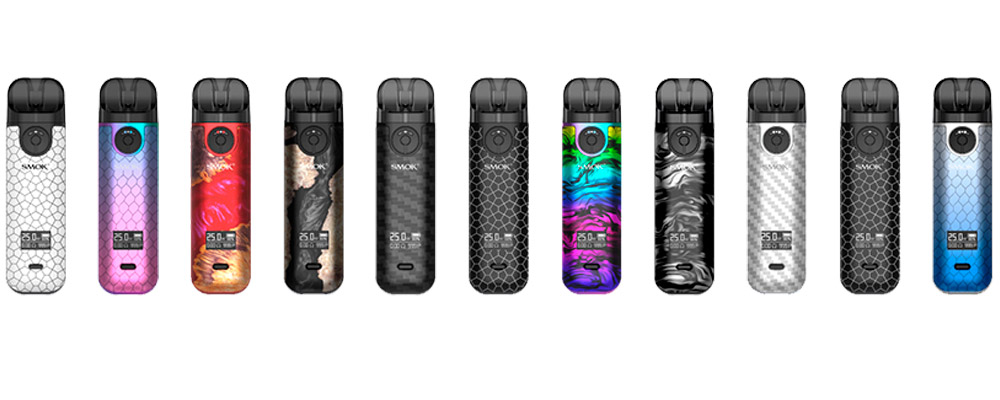 smok novo 4 colors
