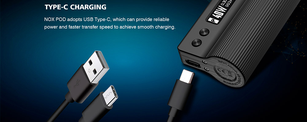 vandy vape nox pod charging