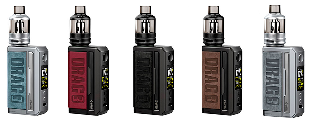 voopoo drag 3 colors