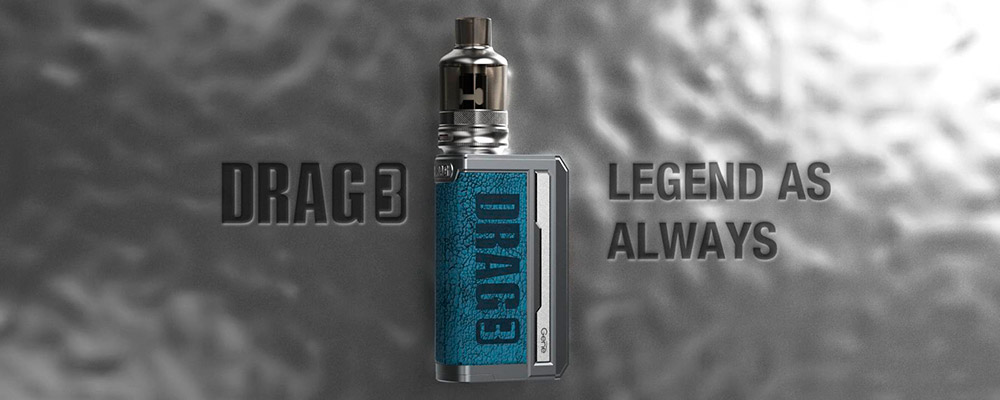 voopoo drag 3 silver